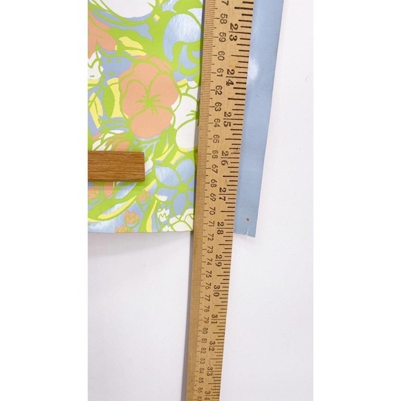 Vintage Mid Century Wallpaper 29" x 28" 1 Roll Panel MCM Mod Floral Bouquet 60s - Picture 8 of 8